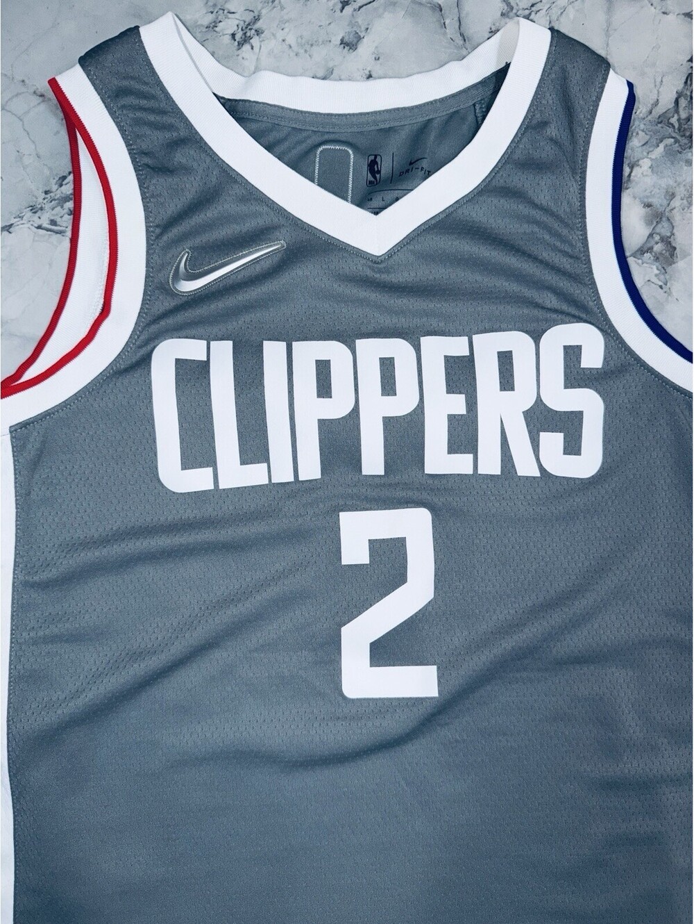 Nike Kawhi Leonard LA Clippers Earned Edition Jersey Men’s L 48 CW6808-003
